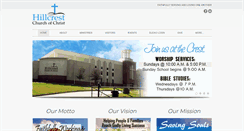 Desktop Screenshot of hillcrestcoc.net